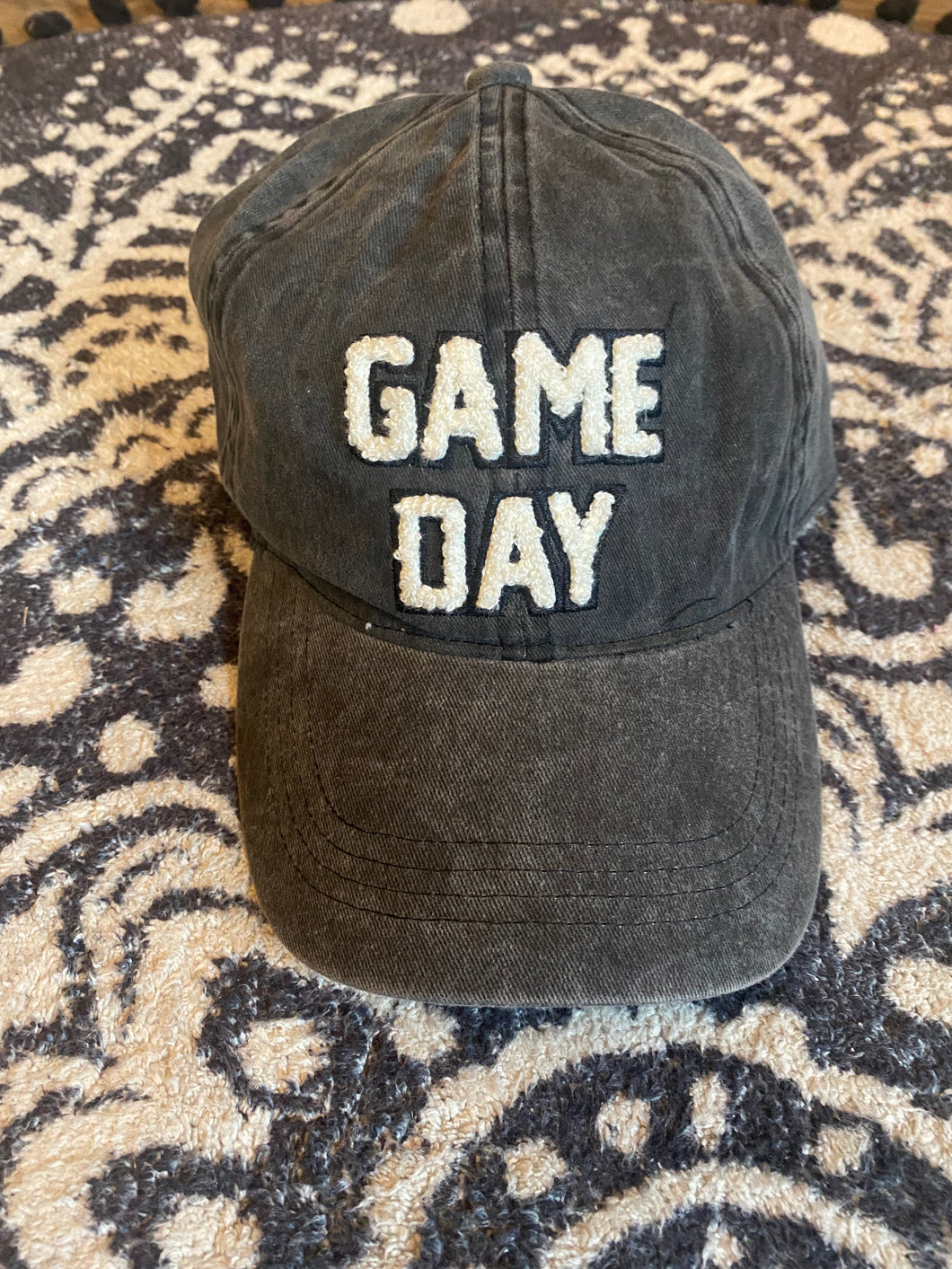 Game day baseball hat