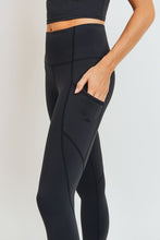 Load image into Gallery viewer, SOLID AND SLANTED ESSENTIAL MONO B POCKET LEGGINGS
