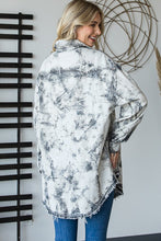 Load image into Gallery viewer, ACID WASH DENIM SHACKET
