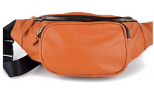 Load image into Gallery viewer, LEATHER FANNY PACK- COGNAC
