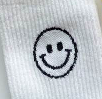 Load image into Gallery viewer, SMILES FOR DAYS NEON MID CALF SOCKS
