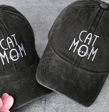 Load image into Gallery viewer, CAT MOM - BASEBALL CAP
