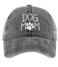 Load image into Gallery viewer, DOG MOM- BASEBALL CAP
