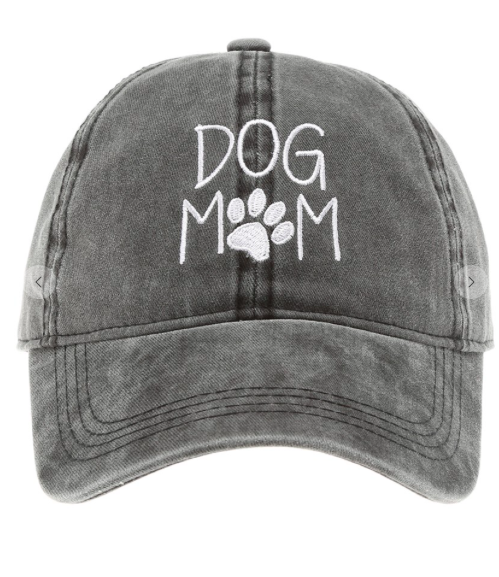 DOG MOM- BASEBALL CAP