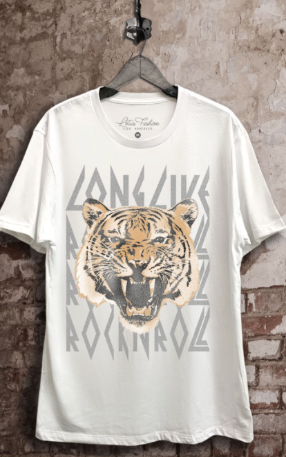 LONG LIVE ROCK AND ROLL GRAPHIC TEE