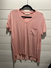 Load image into Gallery viewer, BAMBOO SOLID V-NECK TOP
